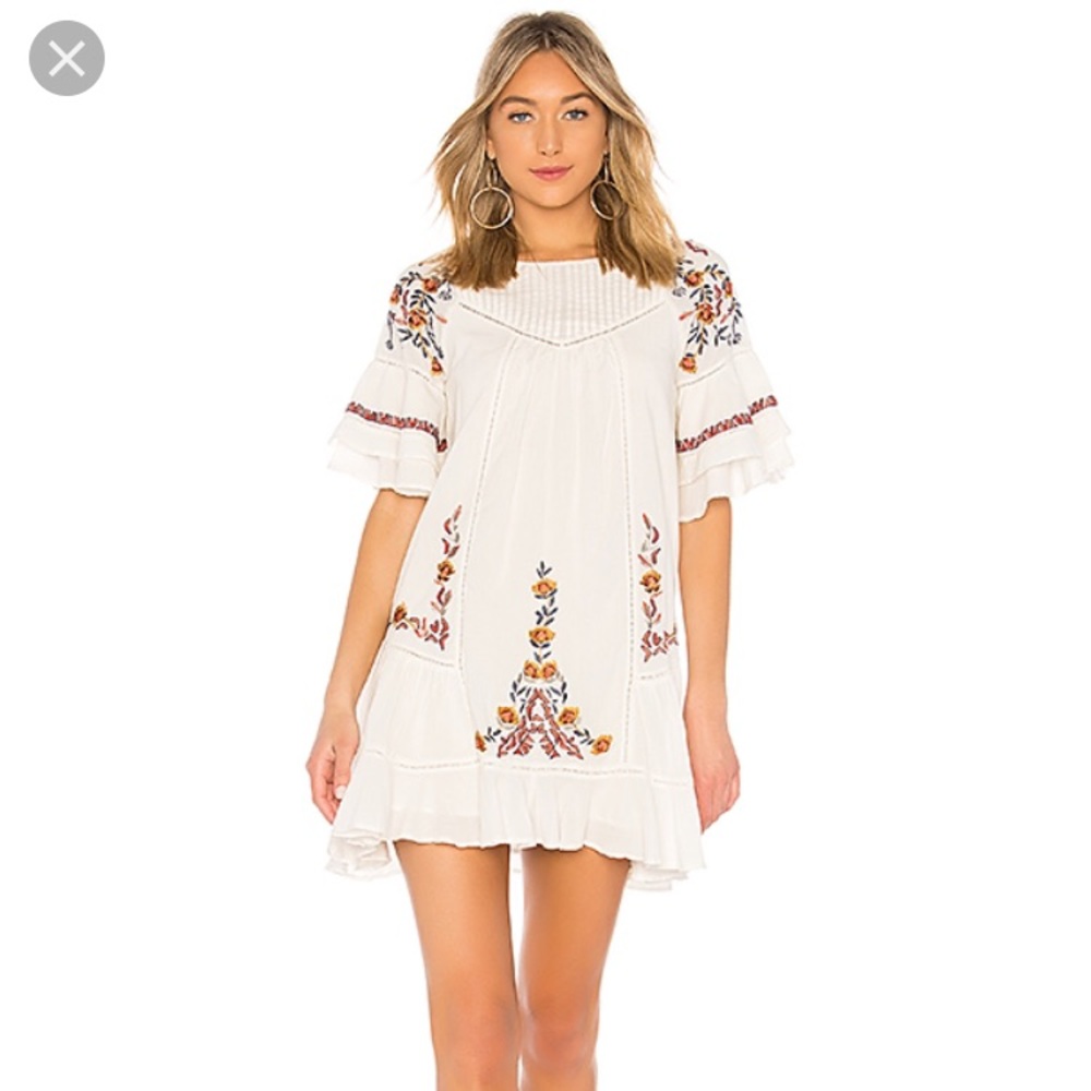 Free People Palvo Dress Cream